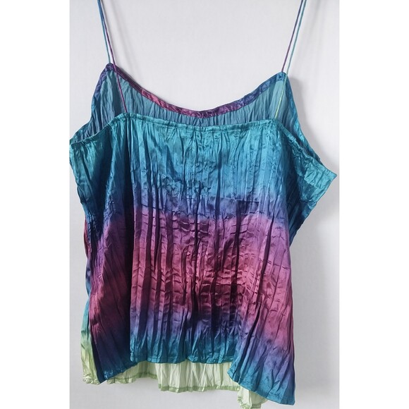 Violet and Claire Rainbow Ocean Summer Beach Party Tank Top SZ L - Picture 3 of 7